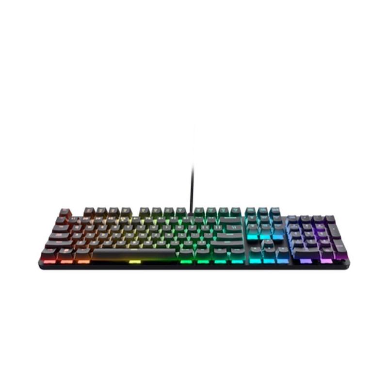 Teclado Mecânico Gamer GXTrust 871 Zora, RGB, USB 2.0, Preto